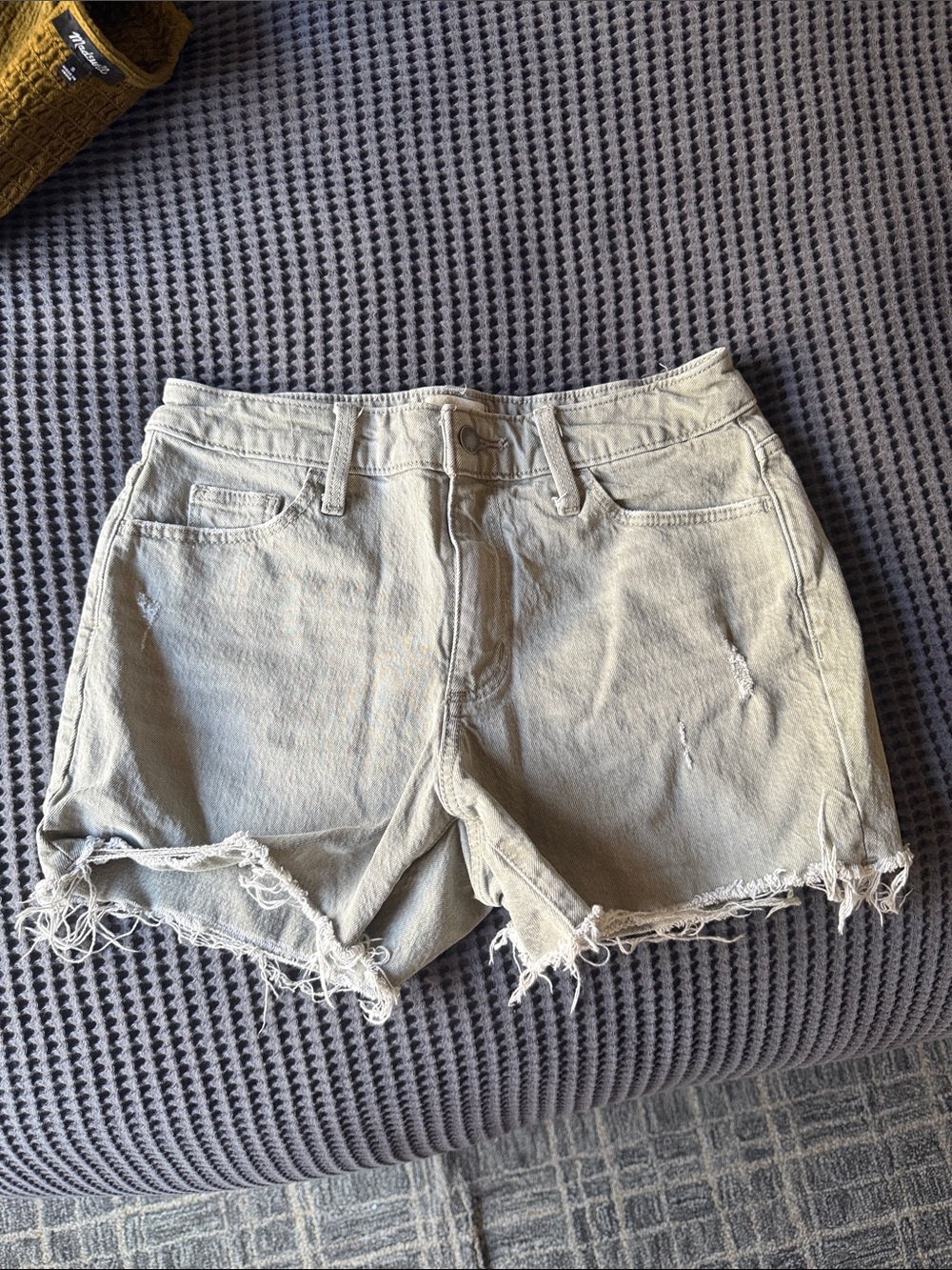 Women’s Vintage Light Sage Denim Shorts
